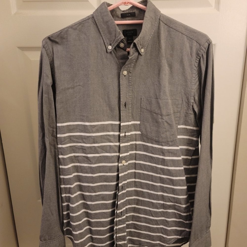 J. CREW CASUAL OXFORD SHIRT
